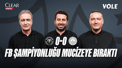 Konyaspor Fenerbah E Ma Sonu Nder Zen Mustafa Demirta Emek