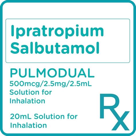 pulmodual ipratropium salbutamol mcgmgml solution
