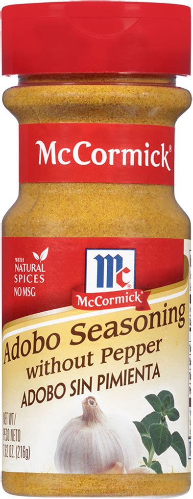 Download Mc Cormick Adobo Seasoning Without Pepper