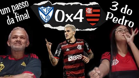 REACT VÉLEZ SÁRSFIELD 0 X 4 FLAMENGO TEMOS UMA GRANDE VANTAGEM 3