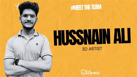 artist hussnain ali shares story meettheteam dart youtube