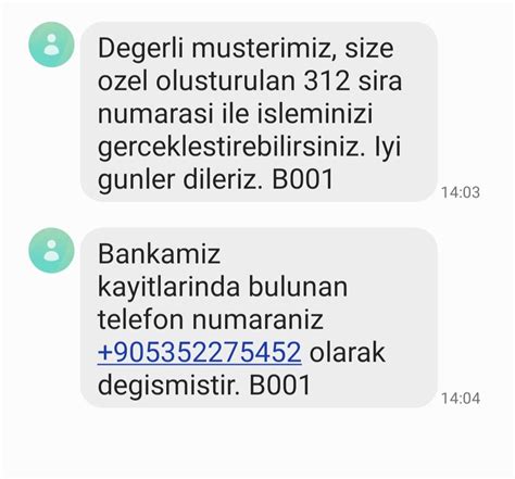 Ziraat Bankası Yapılmayan Talep İçin Gönderilen SMS Şikayetvar