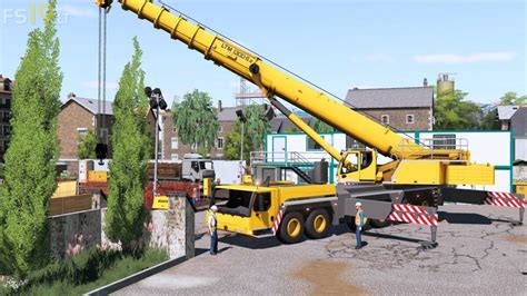 Liebherr LTM 1300 Mobile Crane V 1 0 FS19 Mods Farming Simulator 19