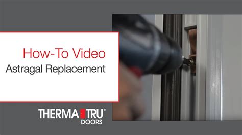 How To Replace Door Astragal YouTube