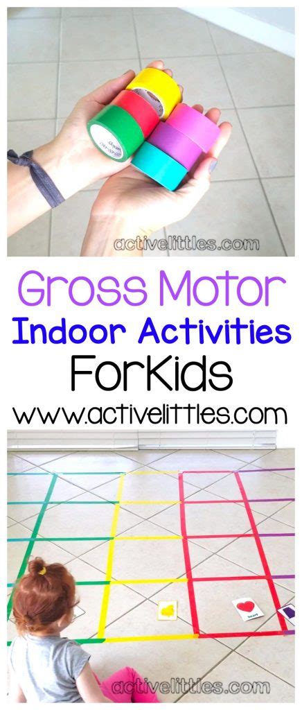 Fun Gross Motor Indoor Activities for Kids - Active Littles