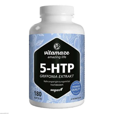 5 HTP 5 Hydroxytryptophan 16018700 180db 200mg tabletta Dr Életerő