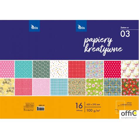 OZDOBNY PAPIER KOLOROWY KREATYWNY PAPIER BLOK A3 13725389489 Allegro Pl