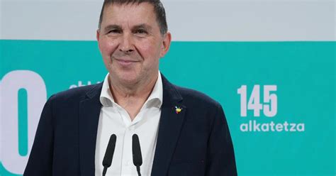 Otegi Replica Al Líder Del Psoe Vasco Por Los Esfuerzos Por Sentarse