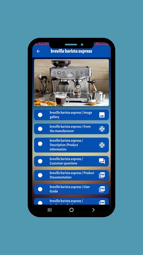 breville barista express guide APK for Android Download