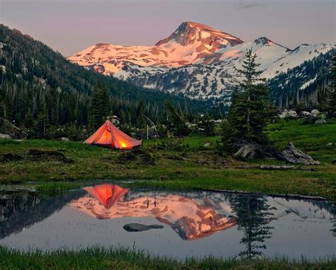 camping by Lake Wallowa, Wallowa Mountain, Oregon | Camping places ...