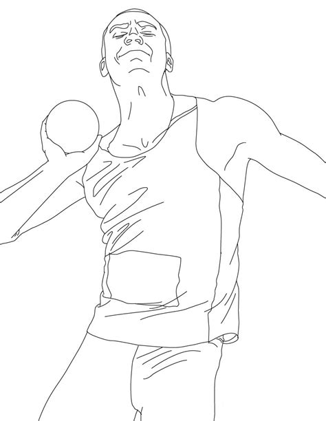 Arremesso De Peso Desenho - Arremesso De Peso Desenho - RETOEDU