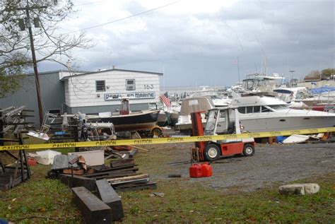 Photos Hurricane Sandy Sweeps Away Bayshore Businesses Destroys