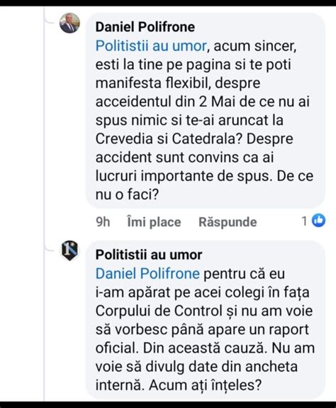 Revoltător Unul dintre apărătorii polițiștilor care l au lăsat să