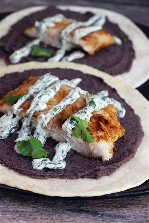 Fish Tacos With Cilantro Crema-Coffee And Champagne