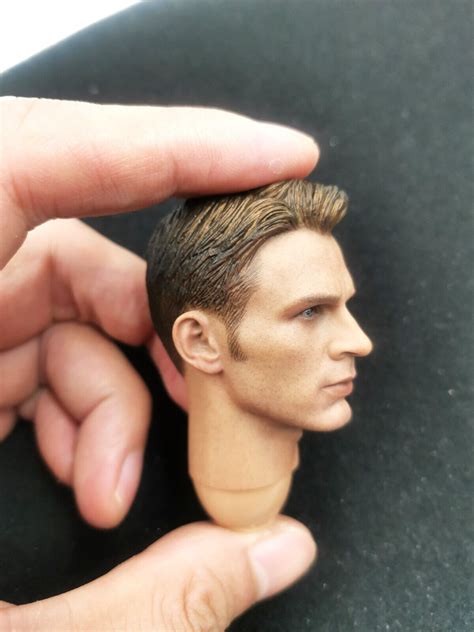 Head Sculpt Hot Toys Ht Mms Captain America Civil War