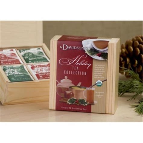 Davidson Organic Tea Collection Chest Holiday Tea Kroger