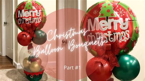 Christmas Balloon Bouquets Part 1 Stuffed Balloons Elf Inside