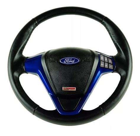 Volante Multifuncional Ford Titanium Esportivo Cubo Fiesta Ka Ecosport