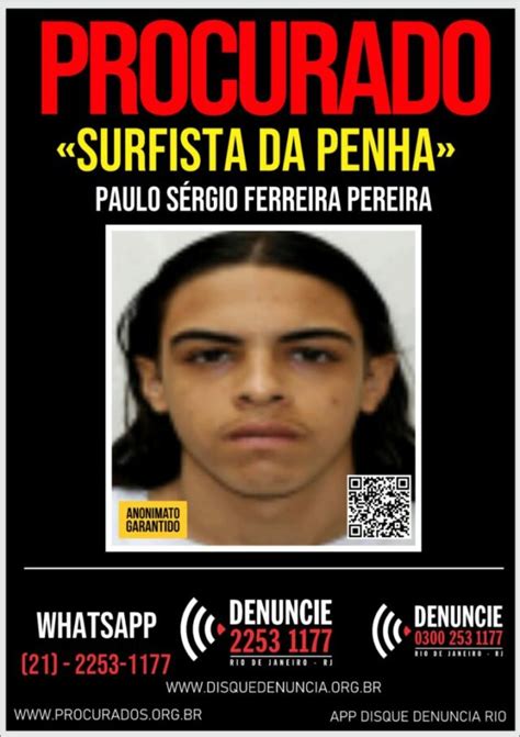 Terror Do Rio Bandido Surfistinha Da Penha Morto Durante Confronto