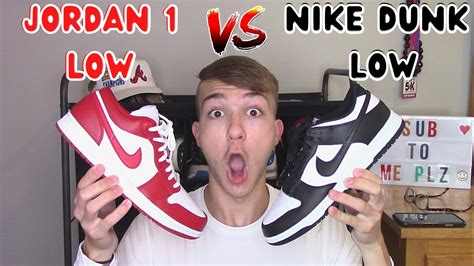 Air Jordan Low Vs Nike Dunk Low What S The Real Difference Youtube