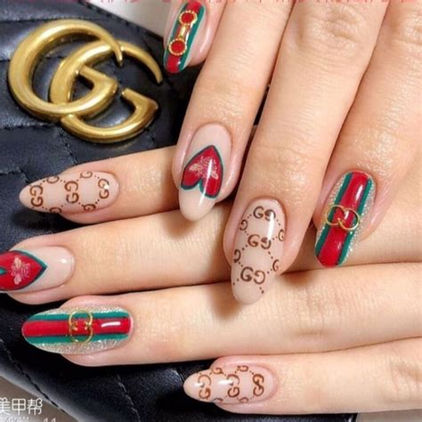 Jual Stiker Kuku Gucci Beloved Nail Sticker Shopee Indonesia