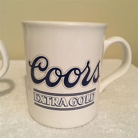 Lot Of 2 X Coors Extra Gold Beer Vintage 90s Promo Brand Etsy