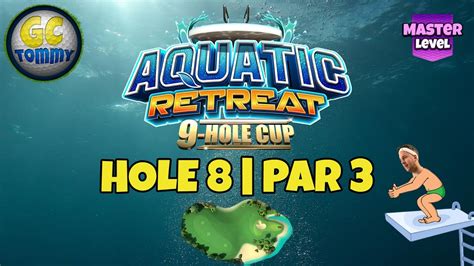 Master QR Hole 8 Par 3 HIO Aquatic Retreat 9 Hole Cup Golf