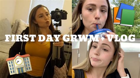 FIRST DAY OF SOPHOMORE YEAR GRWM VLOG Camryn Hope YouTube