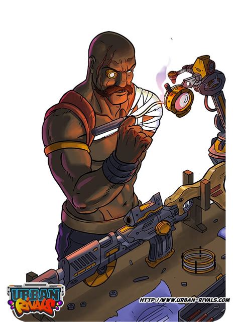 Riots Hammerlock Level3 Tregisart Urban Rivals Character Art Character