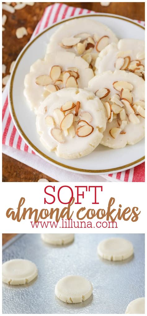 Easy Almond Cookies {With Glaze} | Lil' Luna