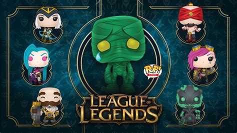 New League Of Legends Pop Vinyl Figures Include Jinx Vi And Braum