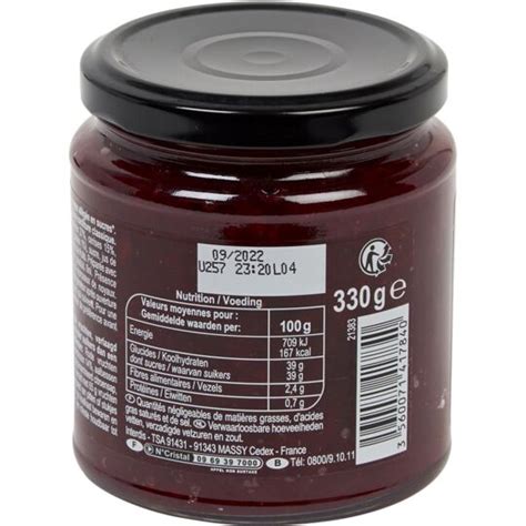 Confiture Fruits Rouges Carrefour Sensation Le Pot De G Prix