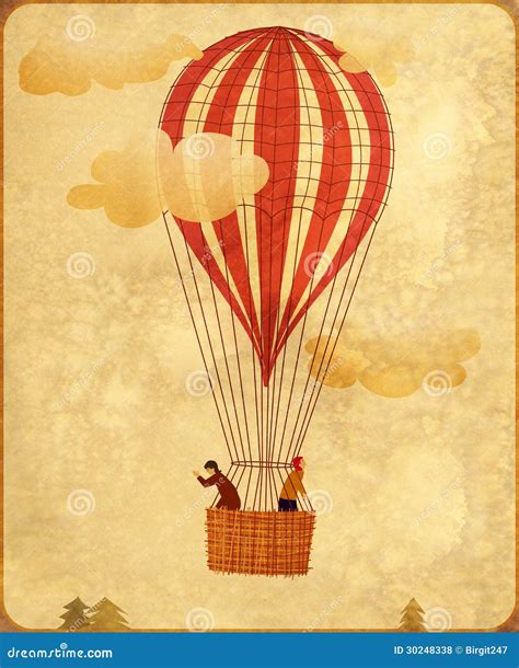 Hot Air Balloon Photography Vintage