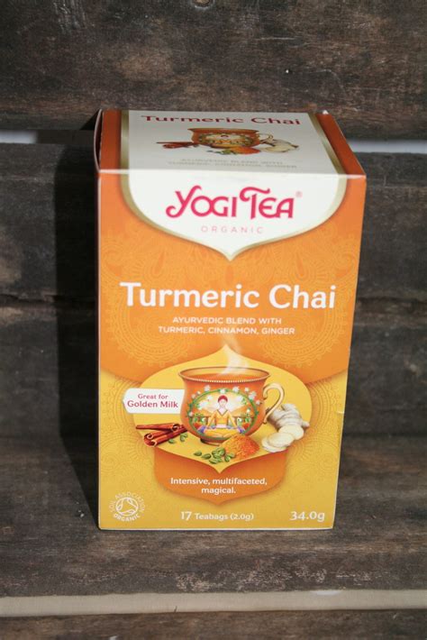 Yogi Tea Organic Turmeric Chai Teabags Organically Speaking Shop