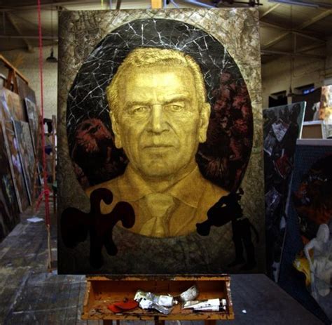 Kunst: Goldenes Kanzler-Porträt für den Ex-Kanzler - WELT