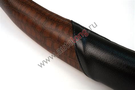 Оплетка на руль на основе ПВХ (иск кожа) Универсальная 46 см. купить по ...