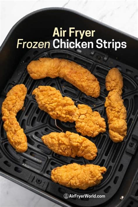 Air Fryer Frozen Chicken Tenders Peanut Butter Recipe