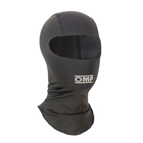 Omp Balaclava Racing R Black