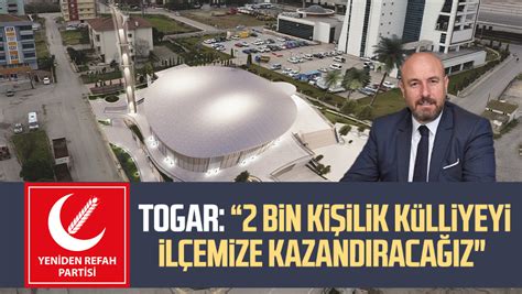 Tekkeköy Belediye Başkanı ve YRP adayı Hasan Togar 2 bin kişilik