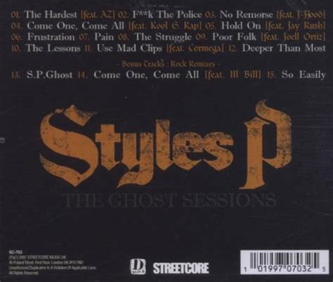 Styles P Album: «The Ghost Sessions»