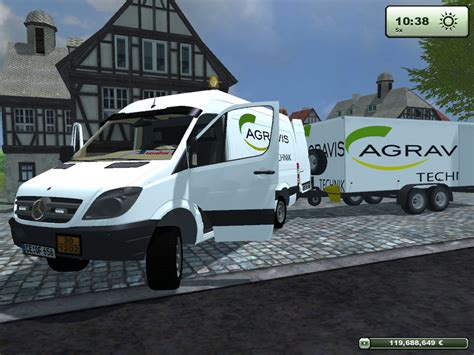 Ls Sprinter Mit Anh Nger V Final Mercedes Benz Mod F R