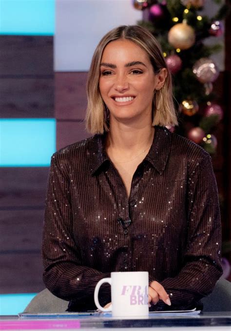 Frankie Bridge At Loose Women Tv Show In London Celebmafia