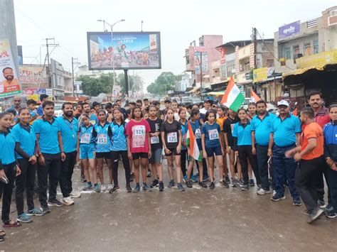 Tiranga Marathon Race In Memory Of Martyr Lieutenant Dharmendra Singh