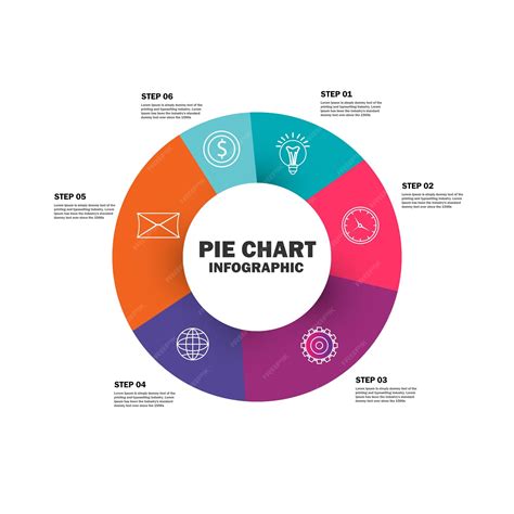 Premium Vector Flat Circular Diagram Infographic Template