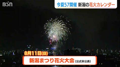 夏本番 夜空を彩る『花火大会』まだまだこれから34開催 長岡花火だけじゃない！【新潟、この夏の花火カレンダー】あなたの町の花火は