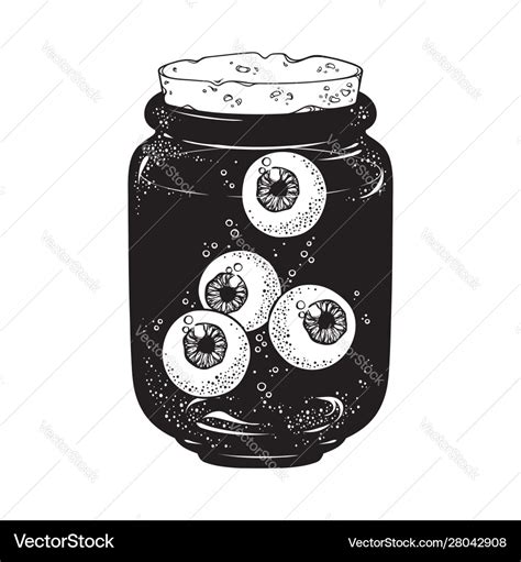 Halloween Eyeballs In A Jar