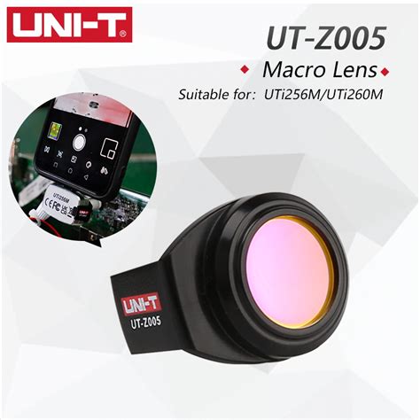 Uni T Ut Z Mobile Thermal Camera Macro Lens High Precision Thermal