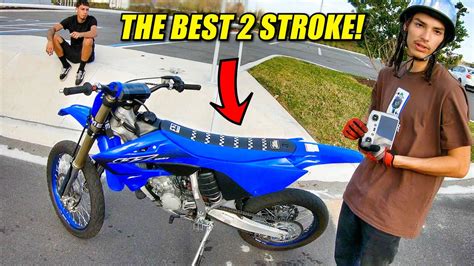 First Ride On NEW 2023 YAMAHA YZ125X YouTube