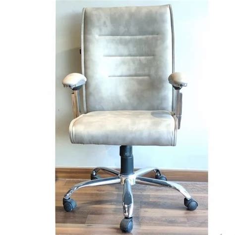 Rexine Nexus Medium Back Executive Chair LIGHT GRAY At Rs 6699 In