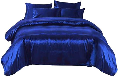 Majestic Bedding Classic Collection Of 3 Piece Silky Satin Duvet